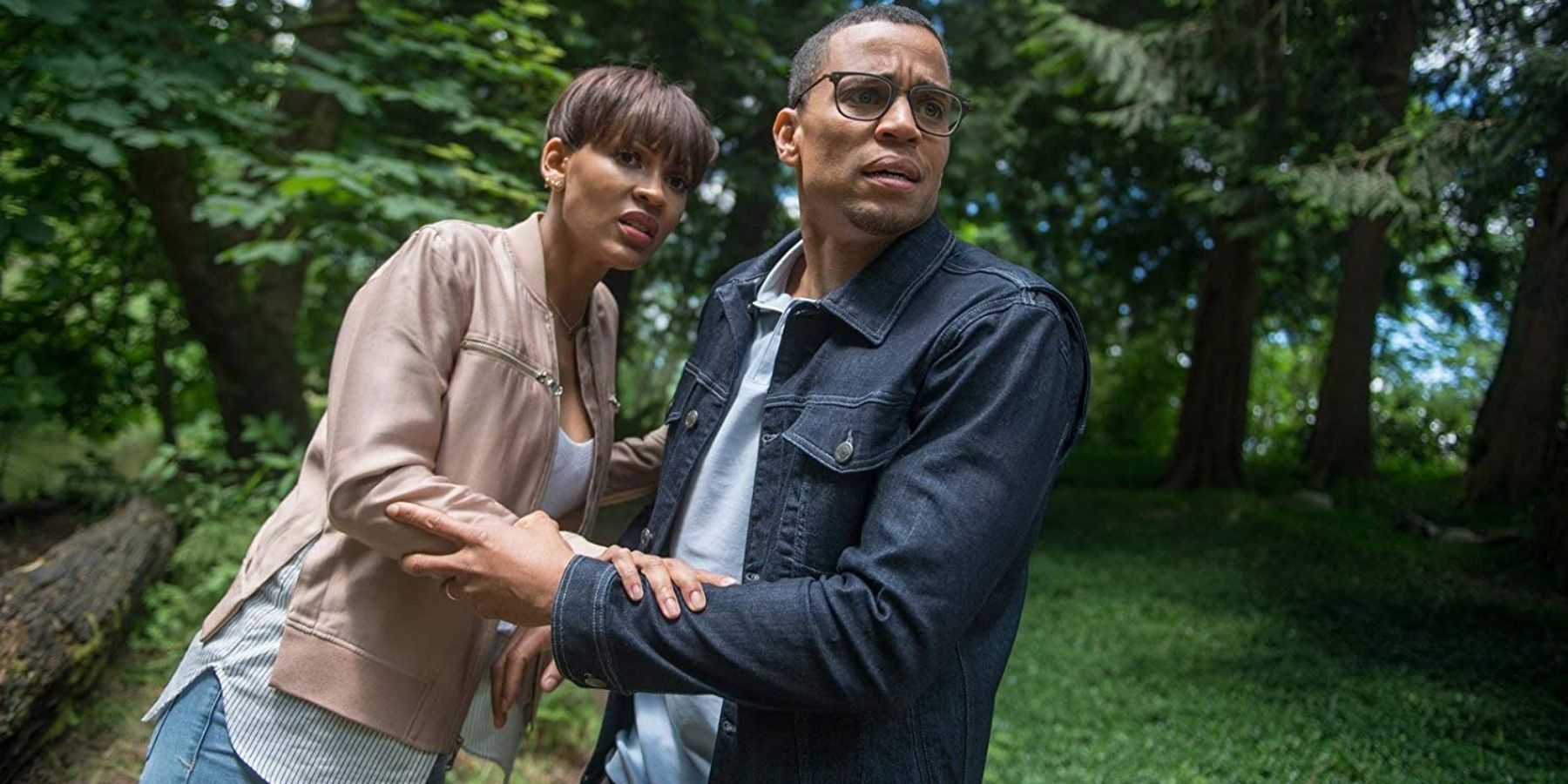 Meagan Good and Michael Ealy as Annie and Scott Howard in The Intruder (2019)