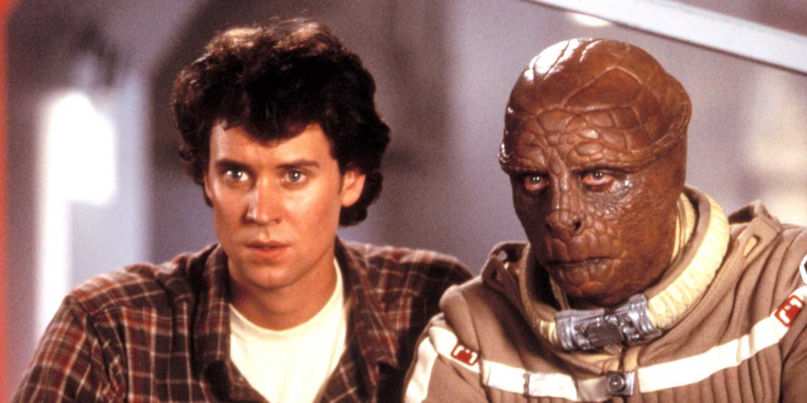 The Last Starfighter's Alex Rogan and Grig.