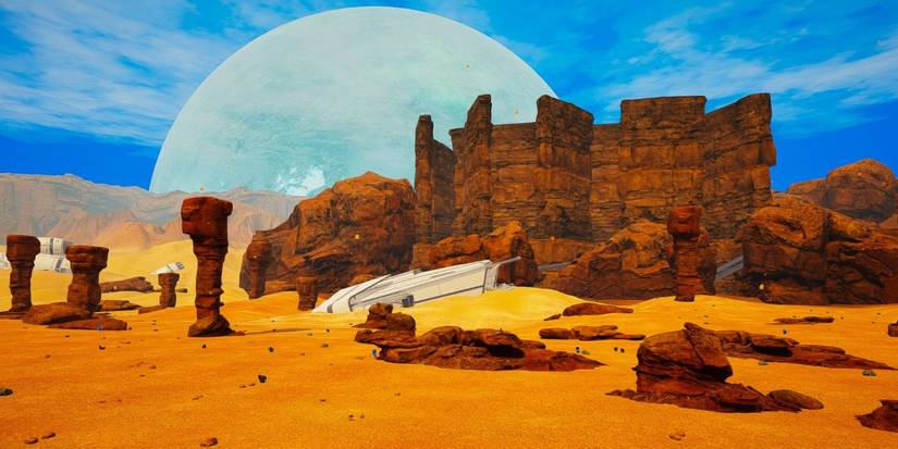 The Planet Crafter Central Plateau