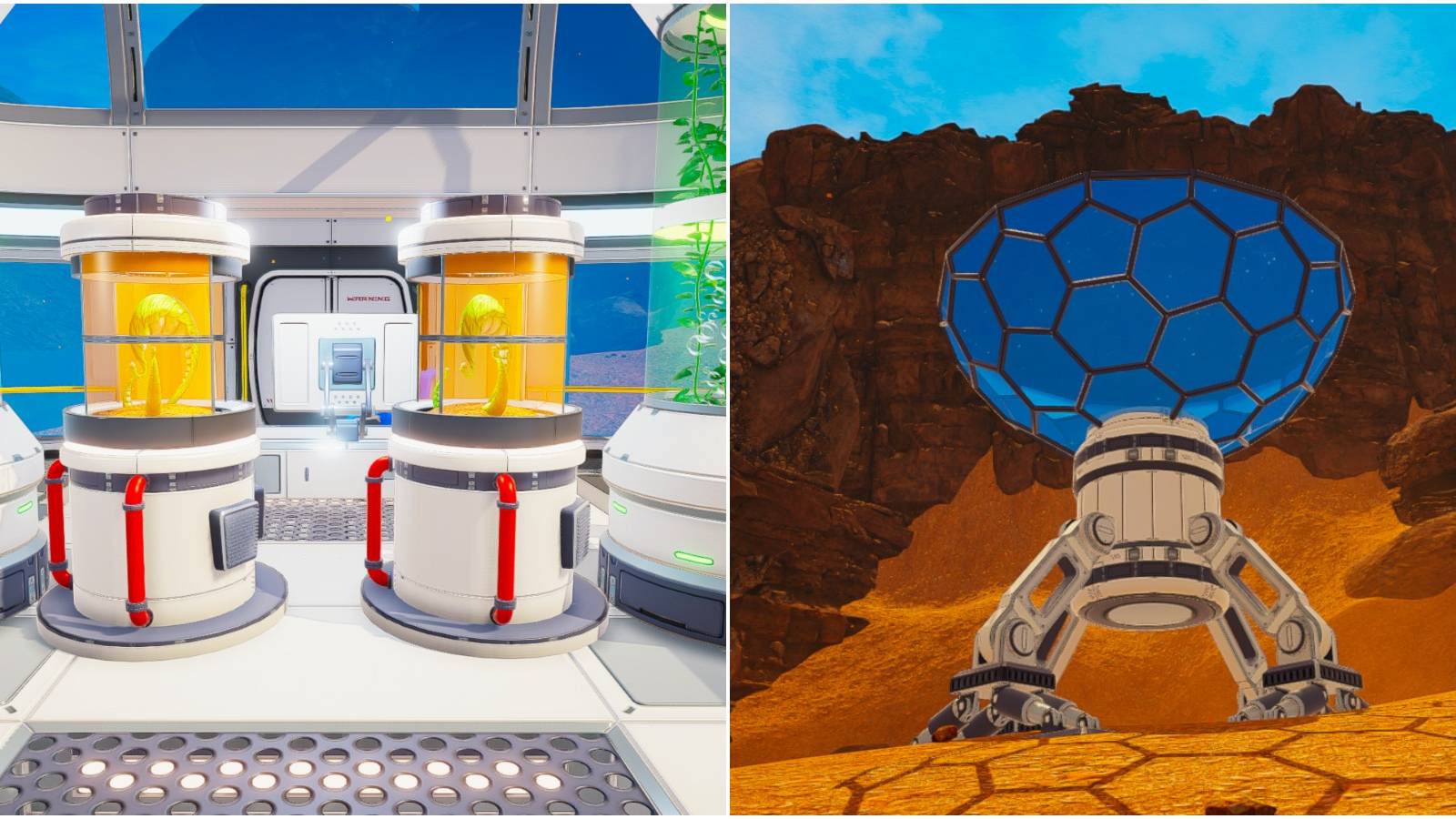 The Planet Crafter Split Image How To Make Food And Water