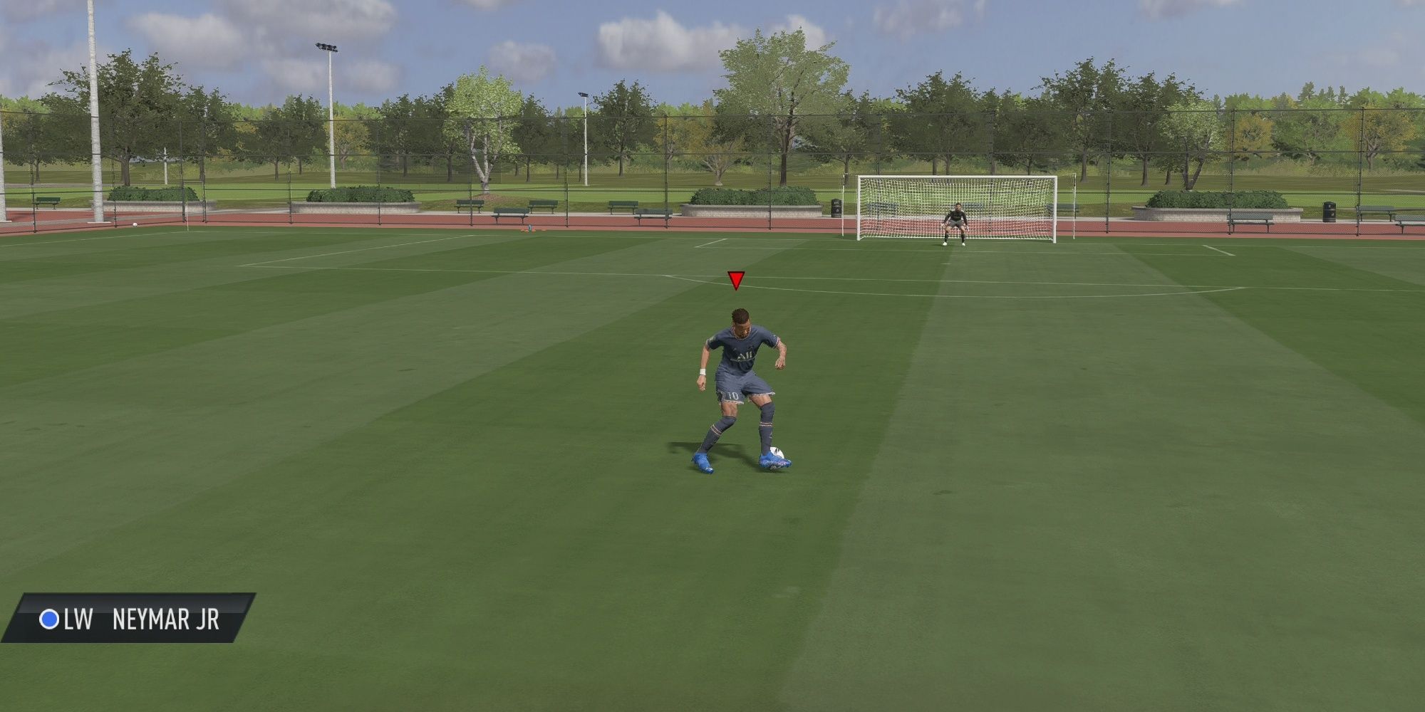 The Practice Arena in FIFA 22