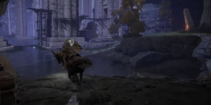 The Scaffolding You Need To Climb To Reach The Merchant 