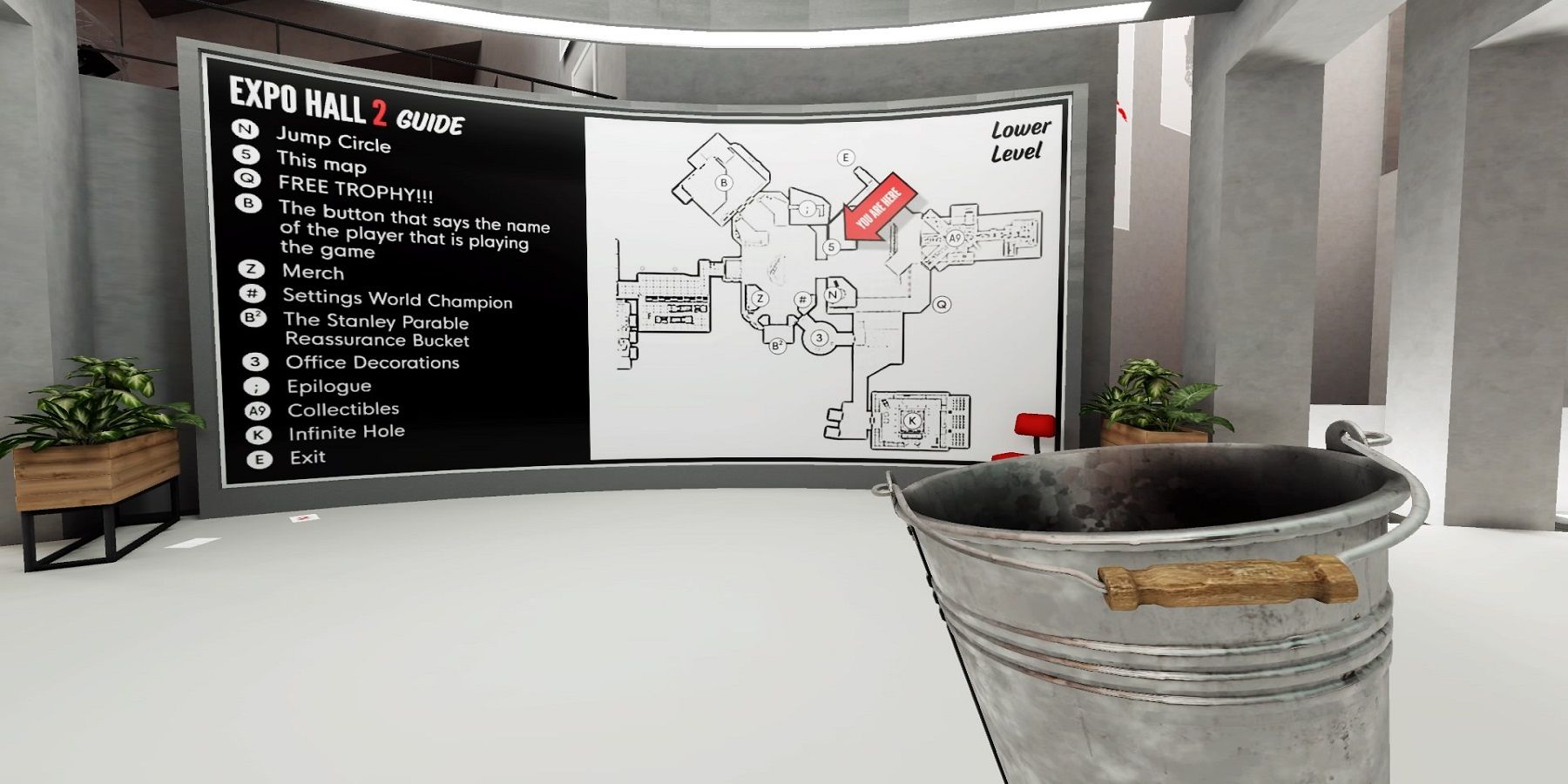 The Stanley Parable - Ultra Deluxe 2 Expo Map