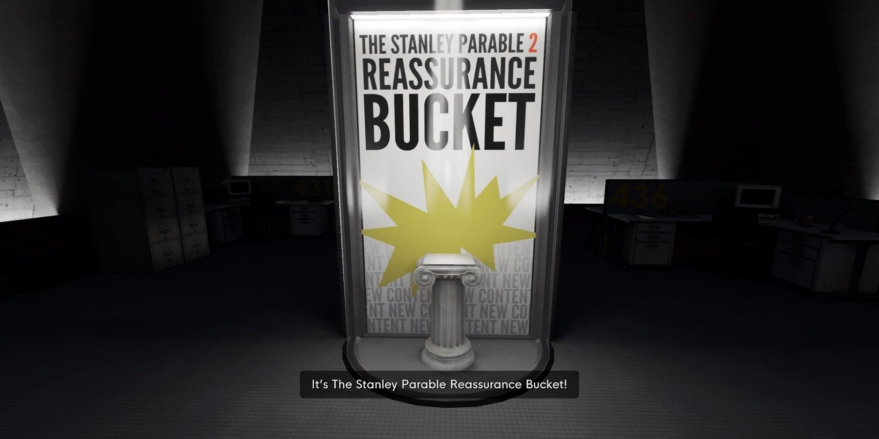 The Stanley Parable - Ultra Deluxe Reassurance Bucket