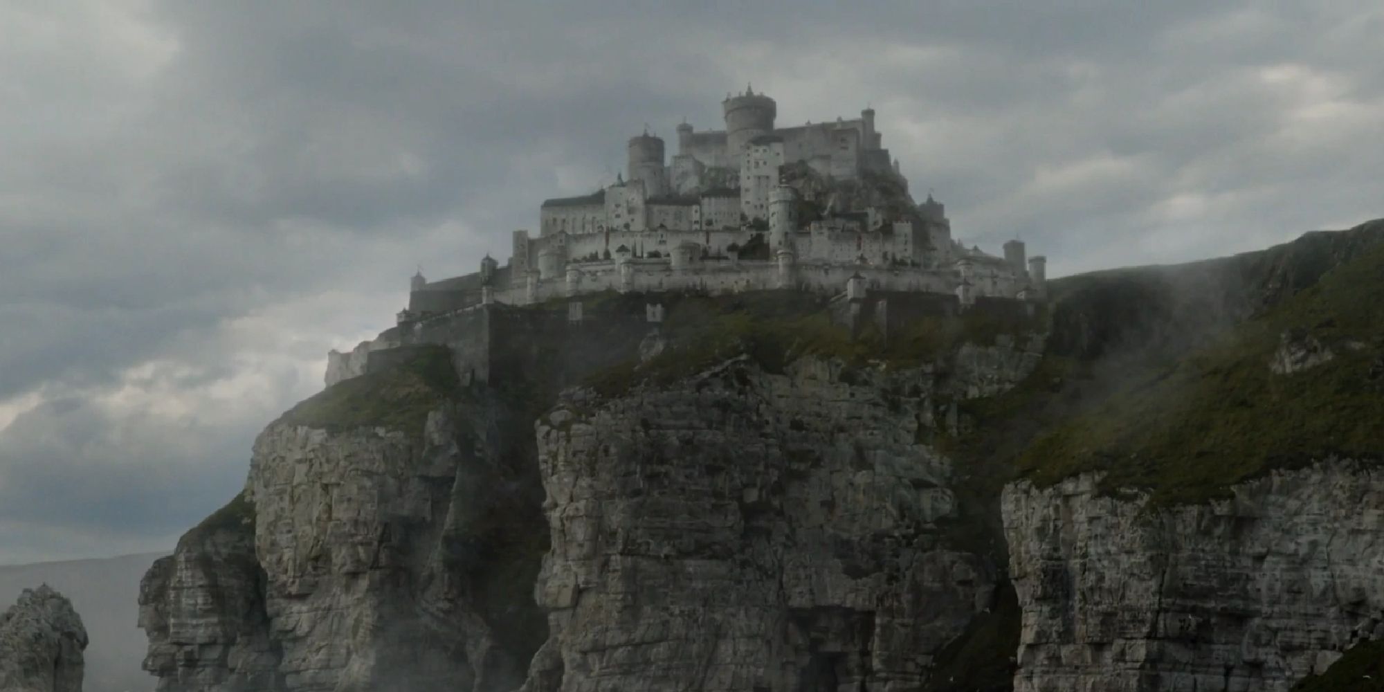 Casterly Rock as it appears in Season 7 of Game of Thrones