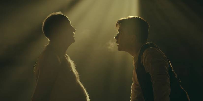 Tommy Shelby and Vicente Changretta in Peaky Blinders