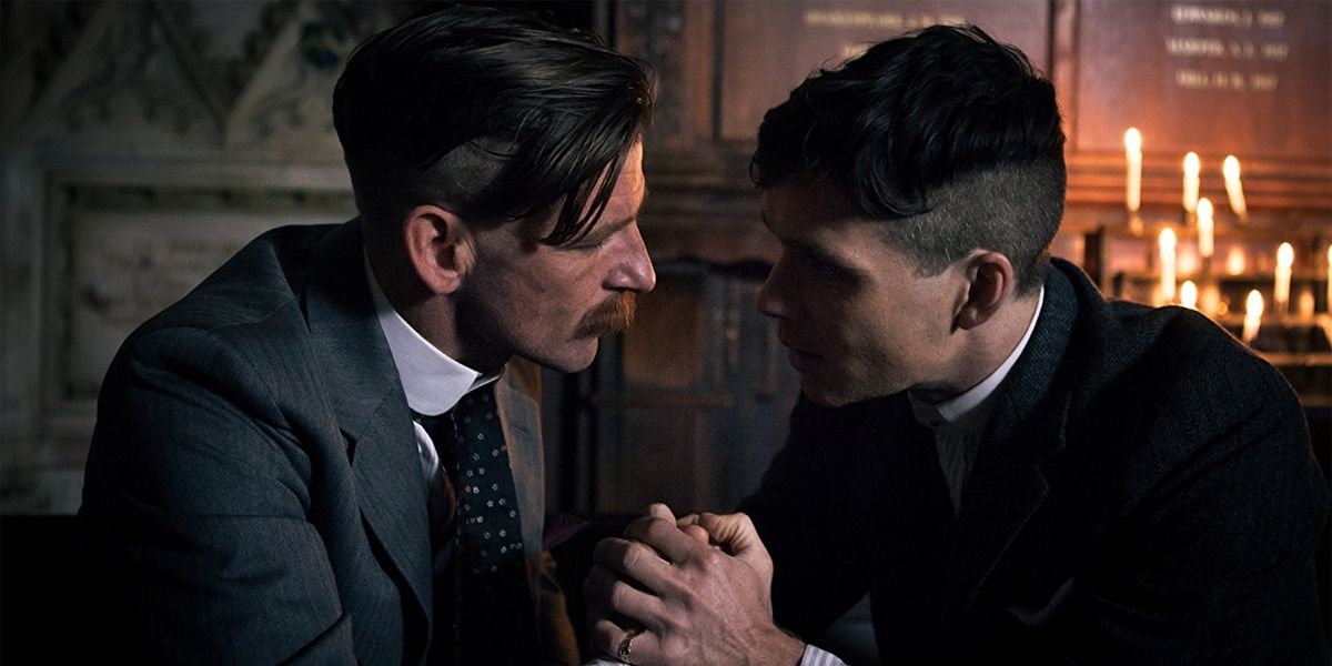 Tommy and Arthur Shelby from Peaky Blinders