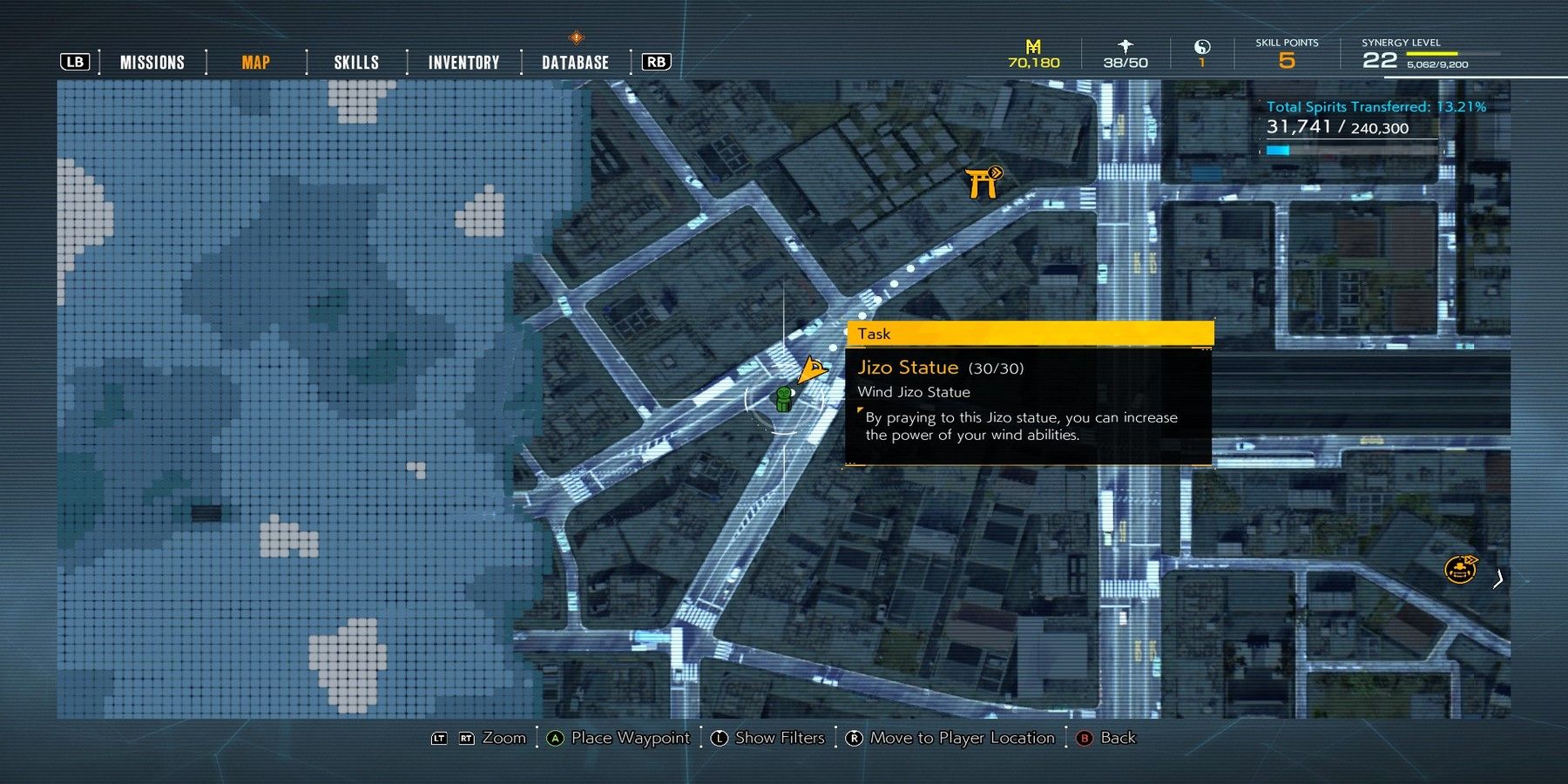 Ghostwire Tokyo Toyoi Wind Map