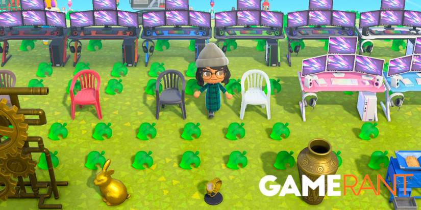 Animal Crossing New Horizons Treasure Island exploration of items