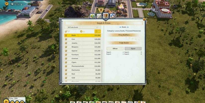 Tropico 6 Exports