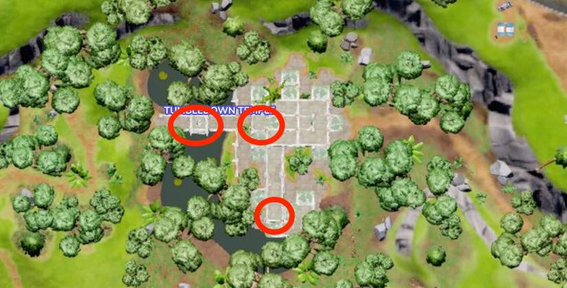 Tumbledown Temple Omni Chip Locations
