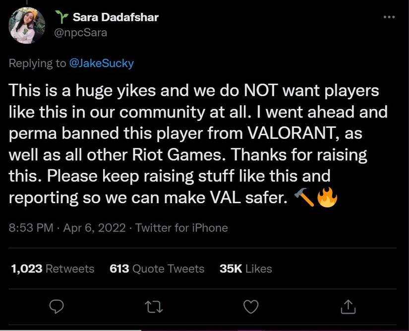 Tweet reply ISHOWSPEED Sara