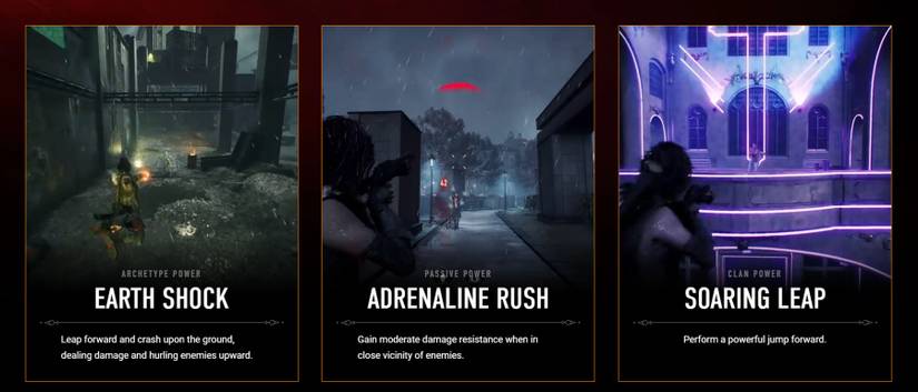 Vampire the Masquerade Bloodhunt_Brujah Vandal_Powers