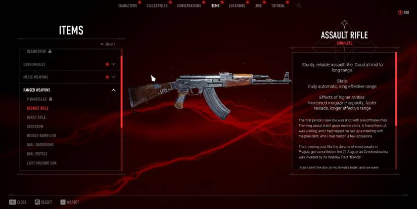 Vampire the Masquerade Bloodhunt_Weapons_Assault Rifle