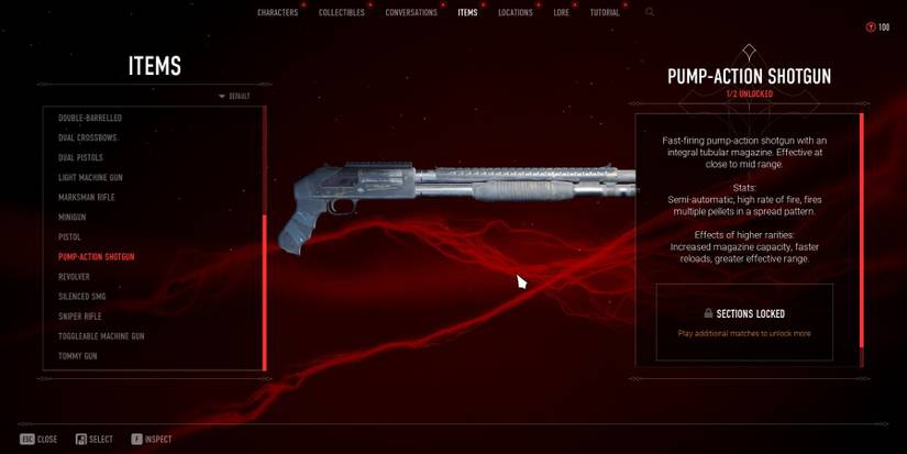 Vampire the Masquerade Bloodhunt_Weapons_Pump Action Shotgun