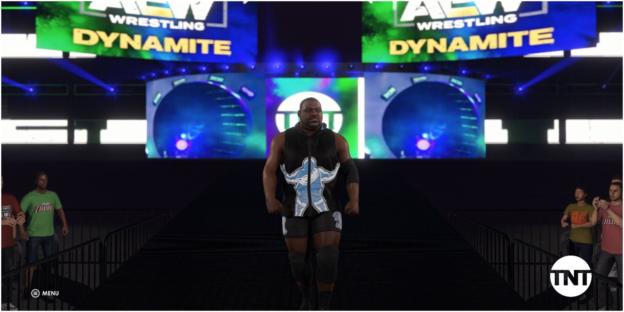 WWE 2K22 MENU MOD (NBA STYLE)