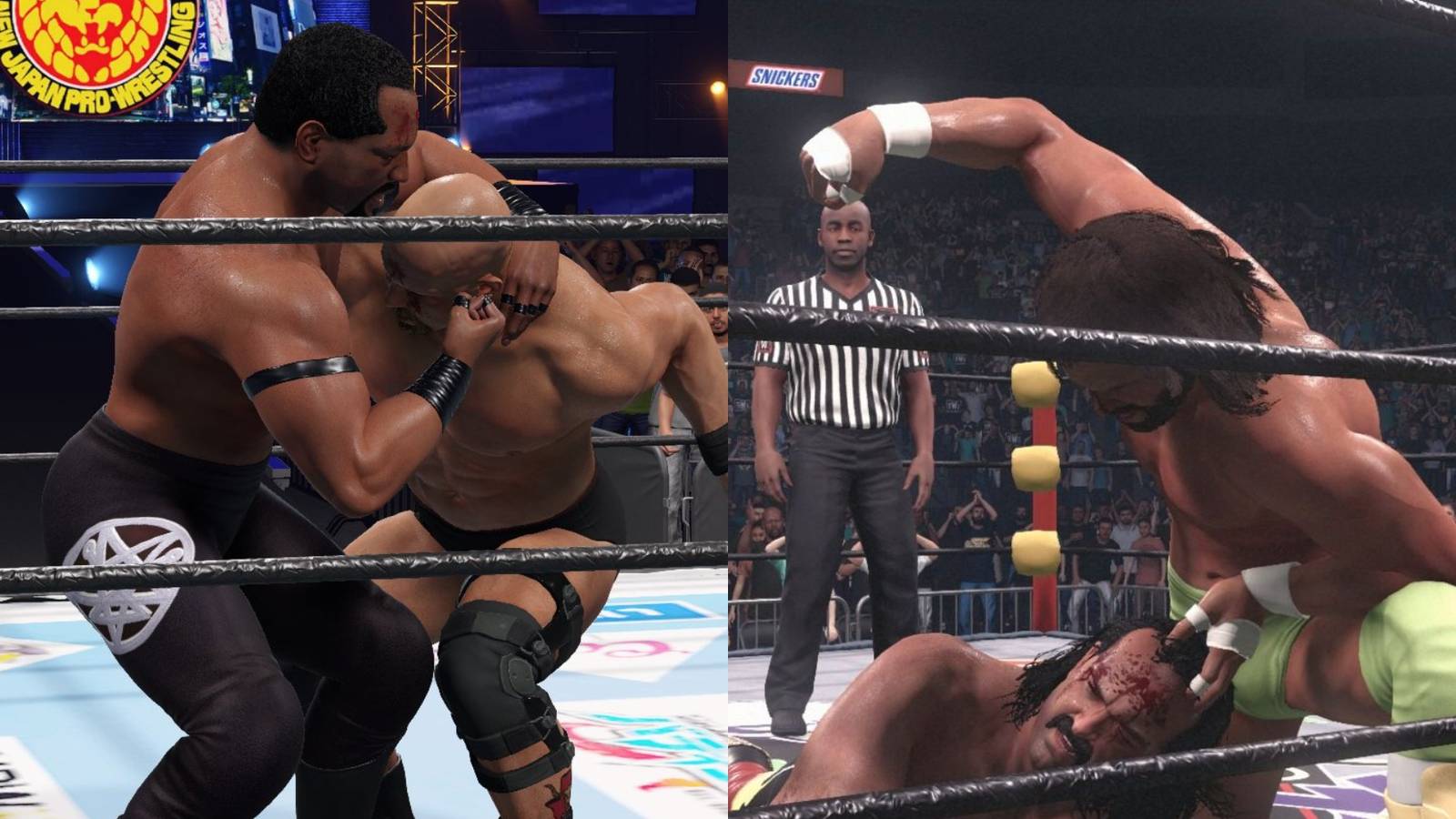 WWE 2K22 Simmons v Austin - Savage v the Snake