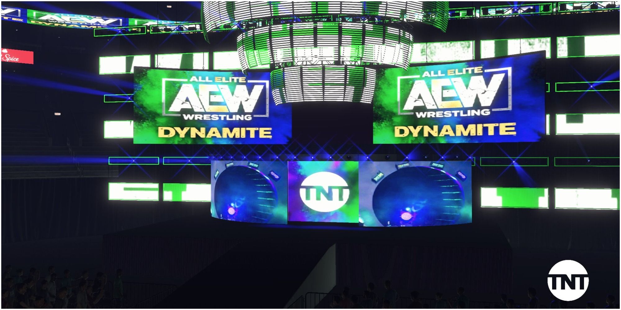 WWE 2K22 custom AEW arena show