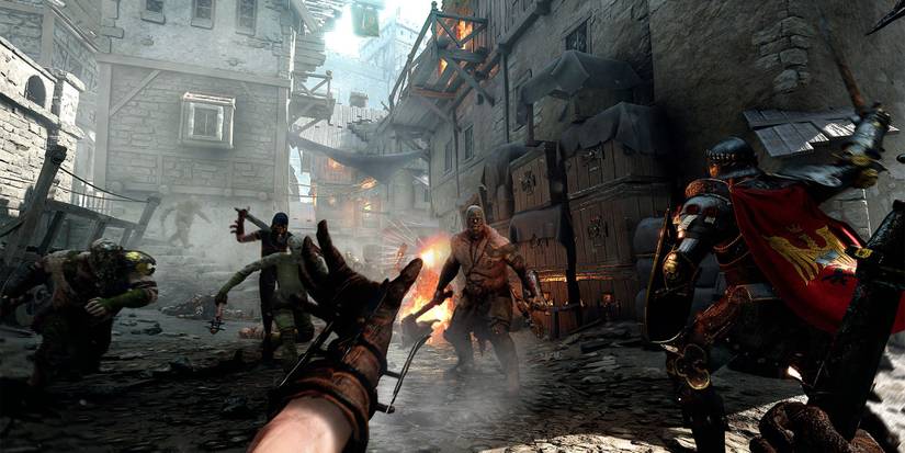 Warhammer Vermintide 2 fight middle ages video game