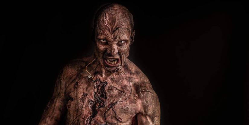 Wymwood production still of a zombie