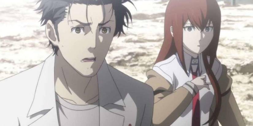 Steins;Gate Kurisu and Rintarou