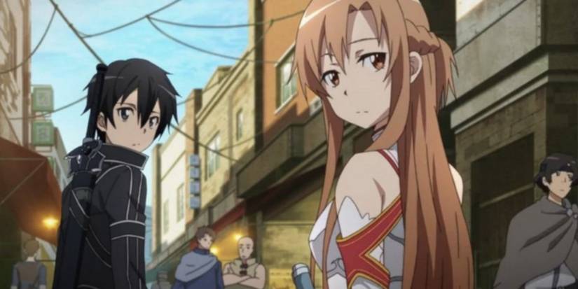 Sword Art Online Kirito and Asuna