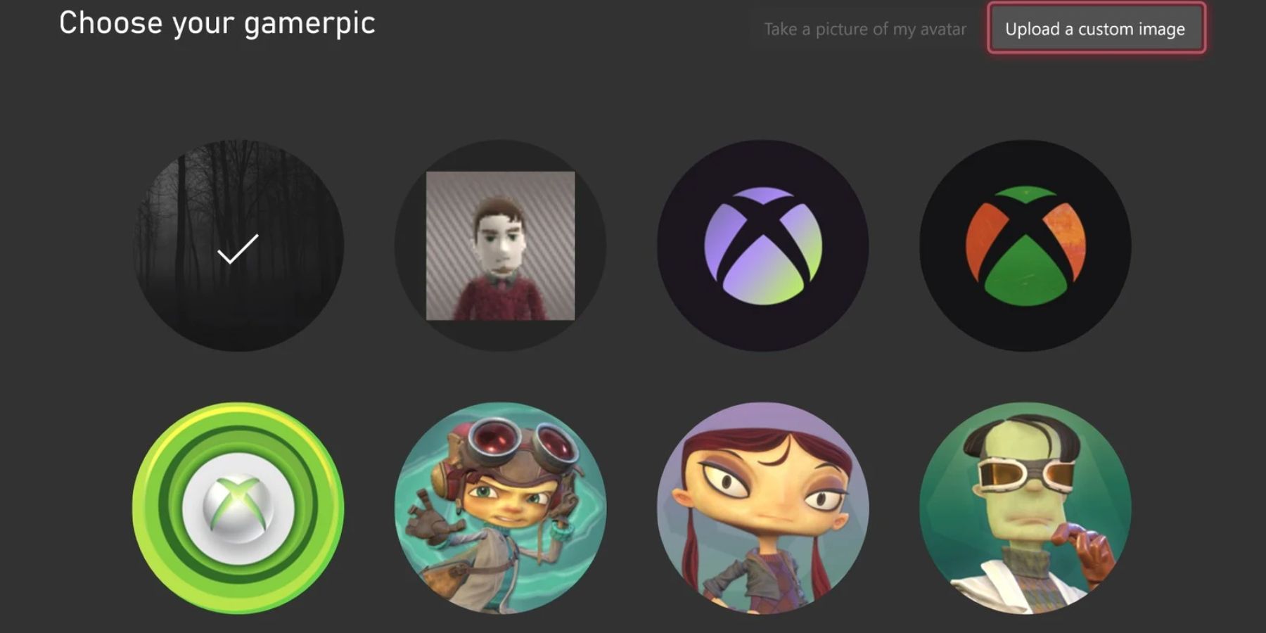 Xbox profile