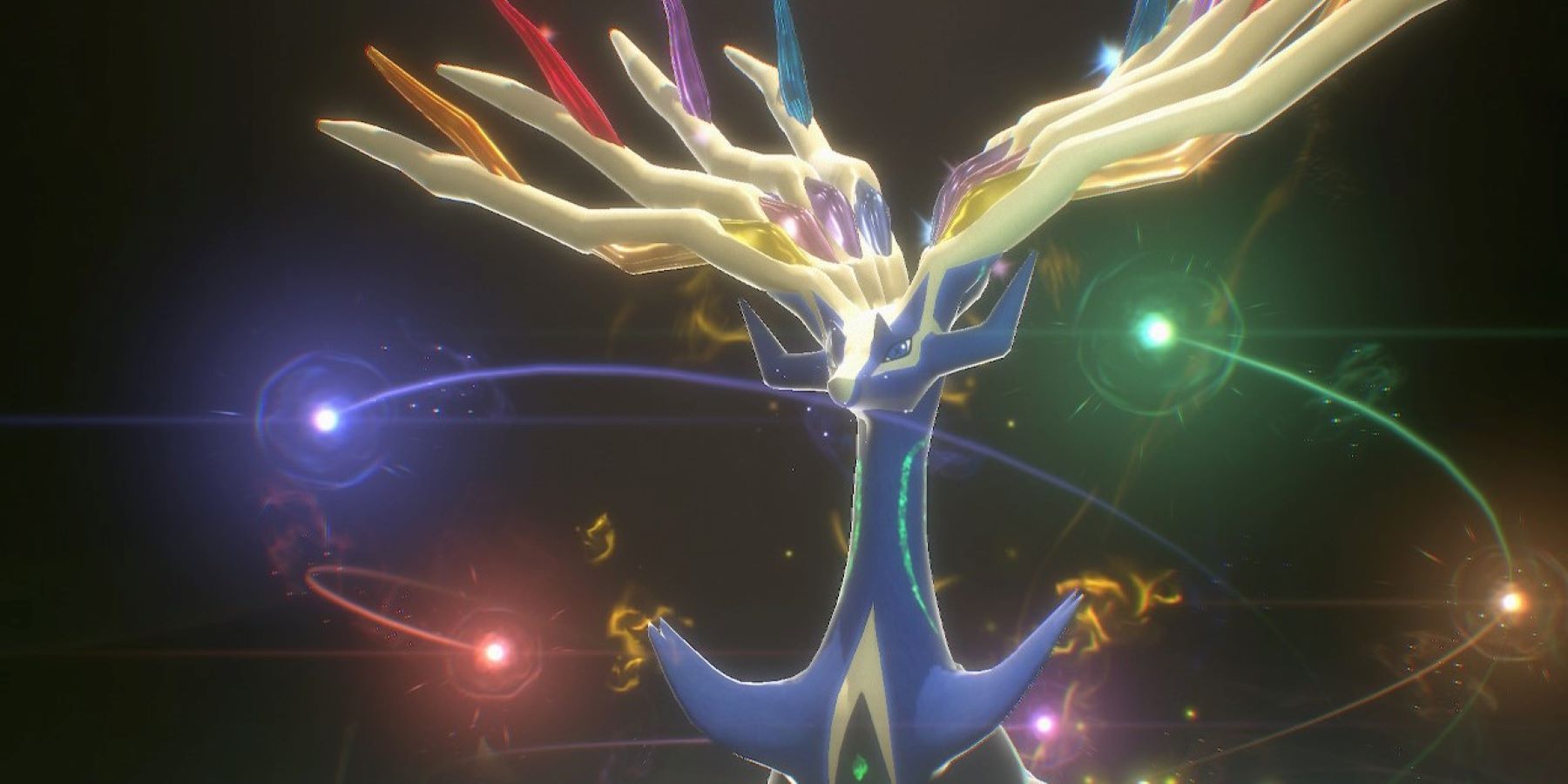 Xerneas appearing at the end of New Pokemon Snap
