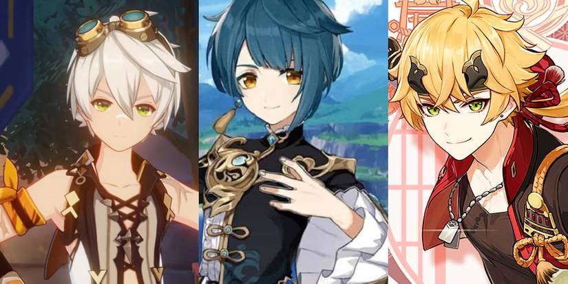 Genshin Impact Xingqiu Thoma Bennett