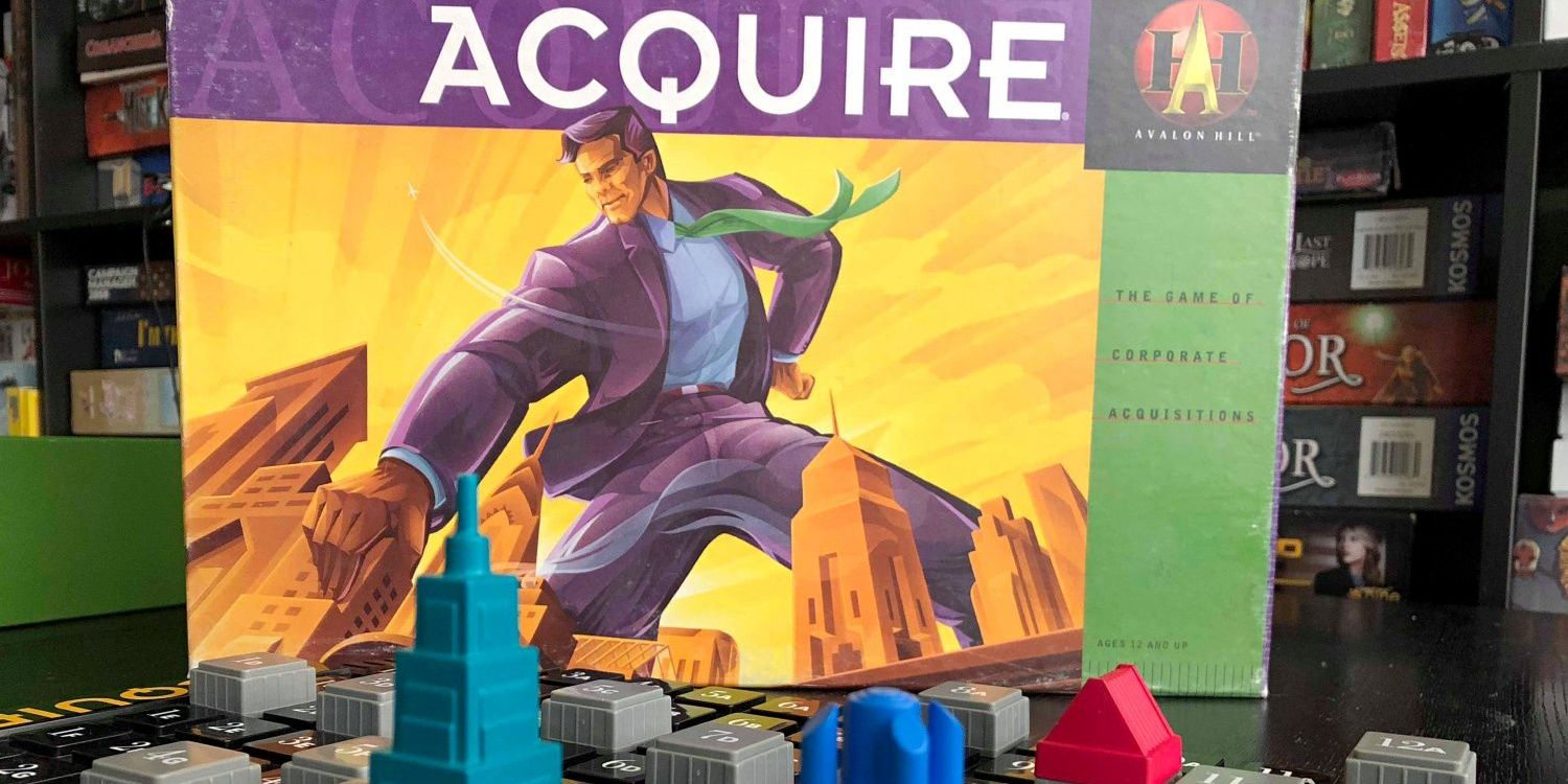 acquire game showing the box