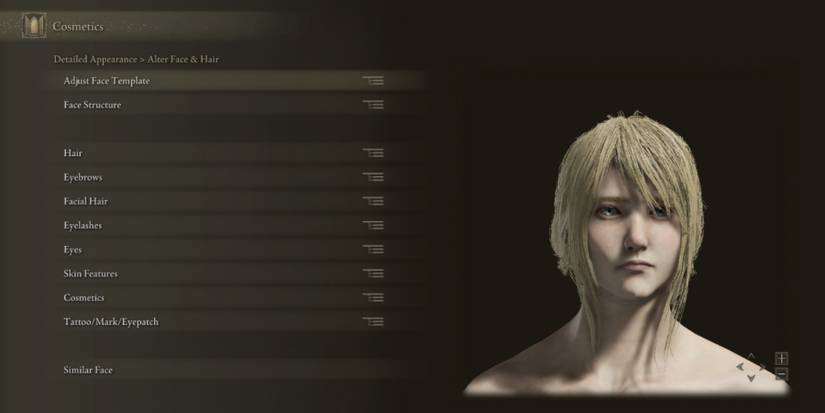 altar face and hair options for fia in elden ring