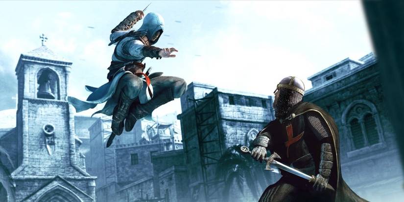 assassins creed altair about to assassinate someone 