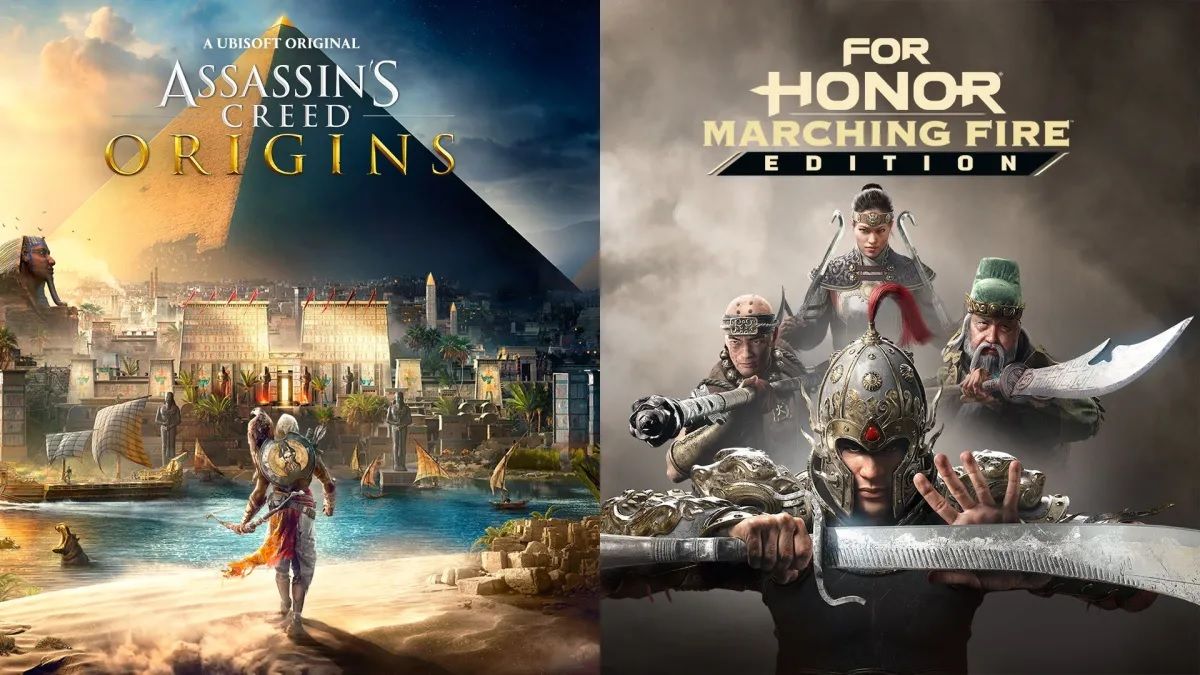 assassins creed origins and for honor marching fire edition