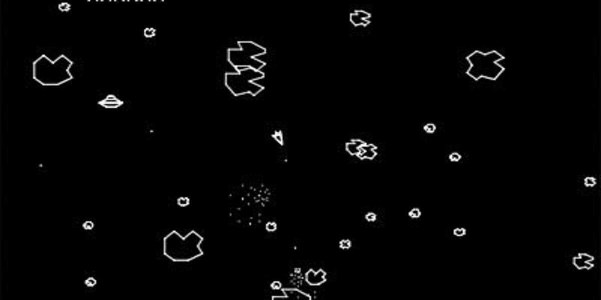 Asteroids arcade gameplay