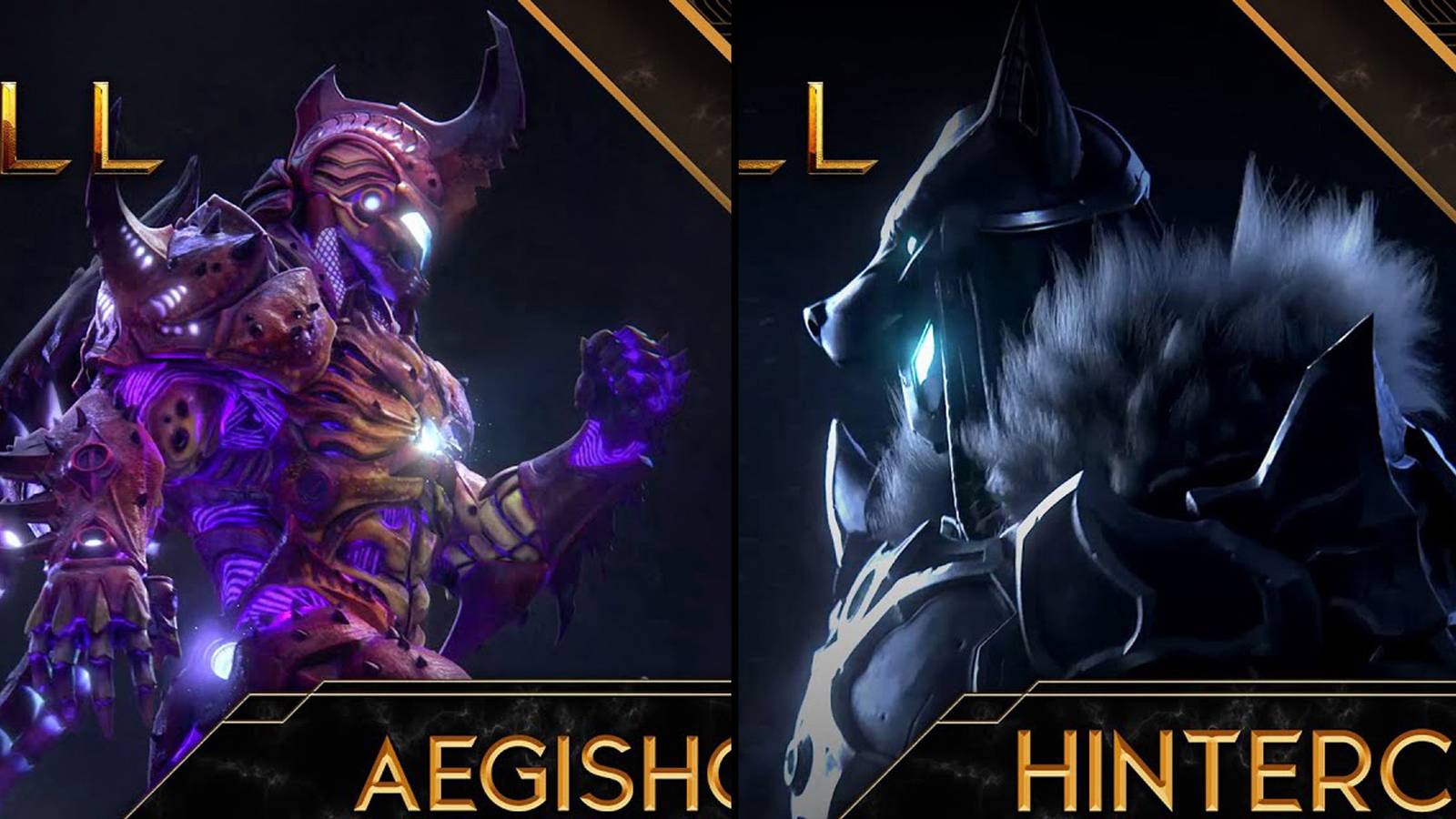 aeigishorn hinterclaw godfall