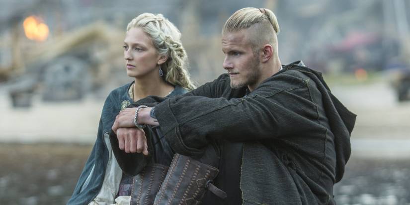 Torvi and Bjorn in Vikings