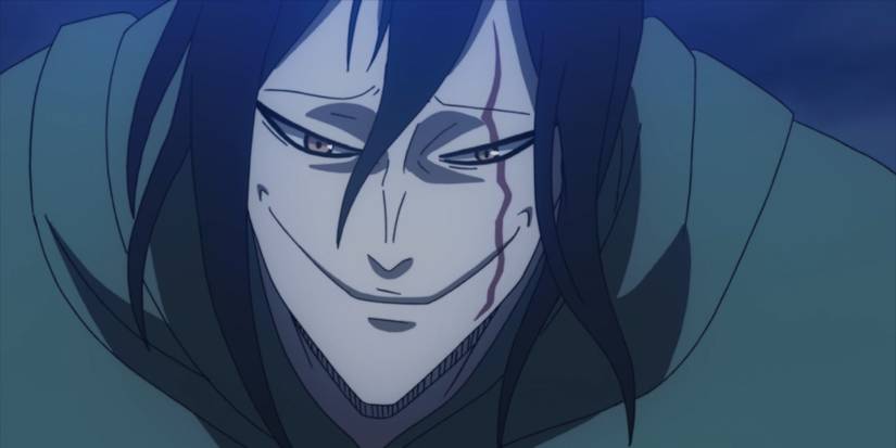  black clover jack the ripper smirking