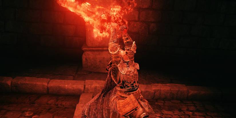 Blasphemous Blade Taker's Flame Elden Ring