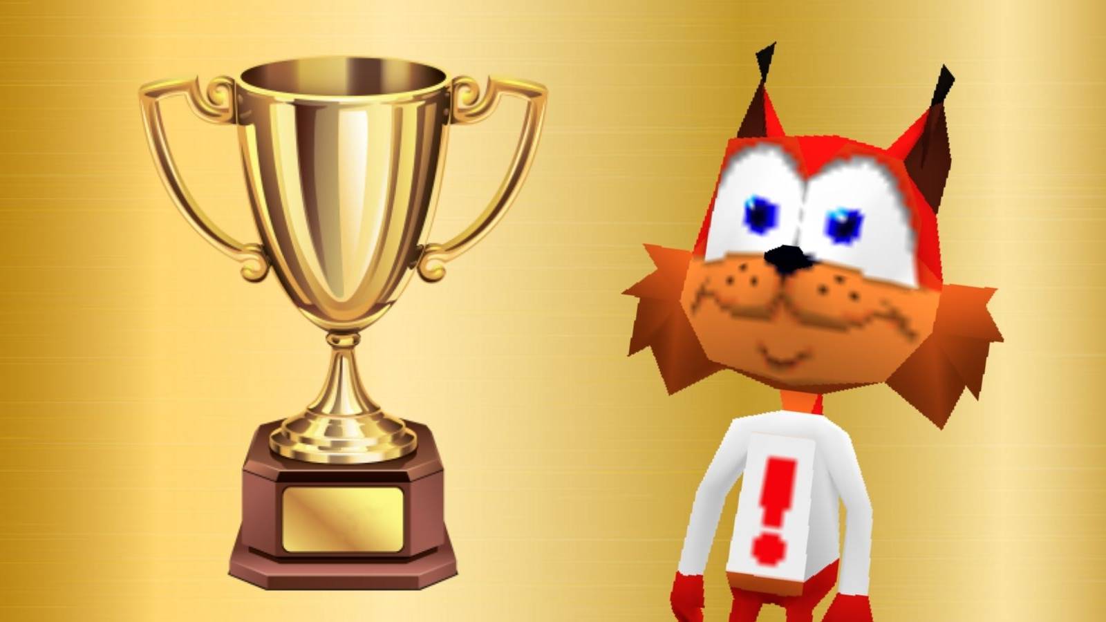 bubsy 3d best game ever made prank joke april fools