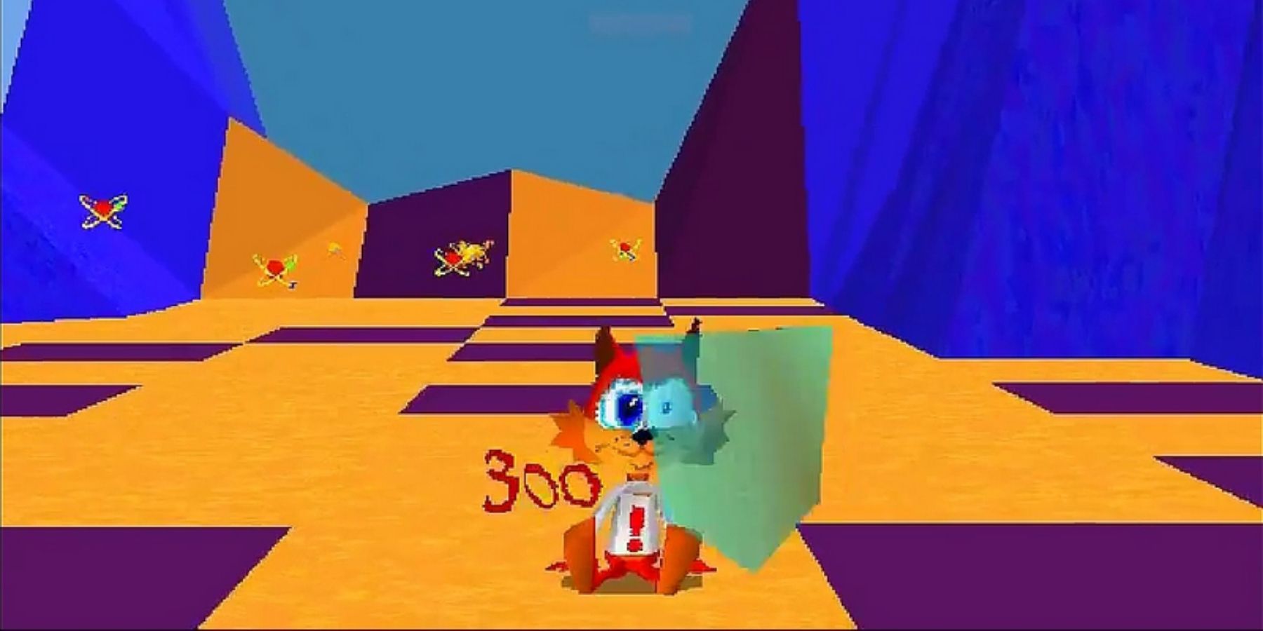 bubsy 3d graphics art style