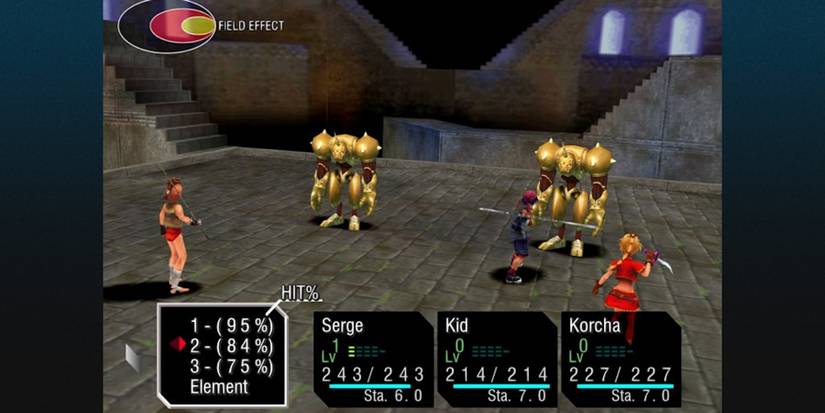 chrono cross battle system