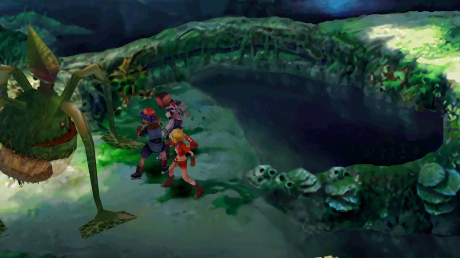 chrono cross shadow forest sleeping monster