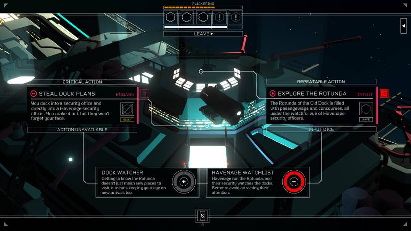 Citizen Sleeper Screenshot Action Docks