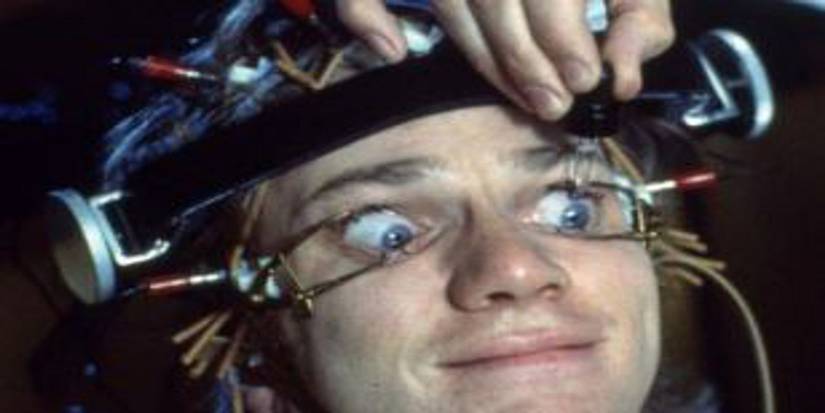 alex's eyes being forced open