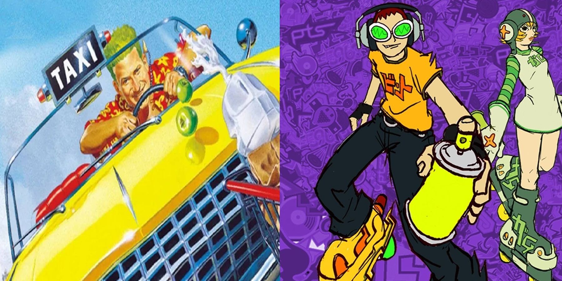 The Dreamcast Junkyard: New Jet Set Radio and Crazy Taxi Games Announced by  Sega!