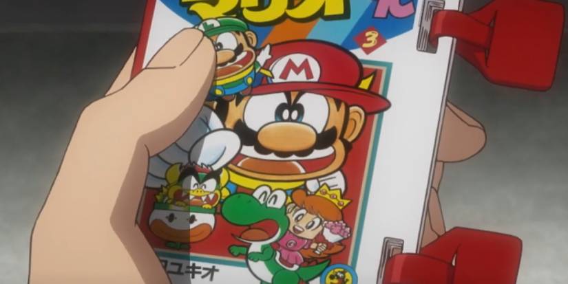 Dagashi Kashi Super Mario Kun Gum and Manga