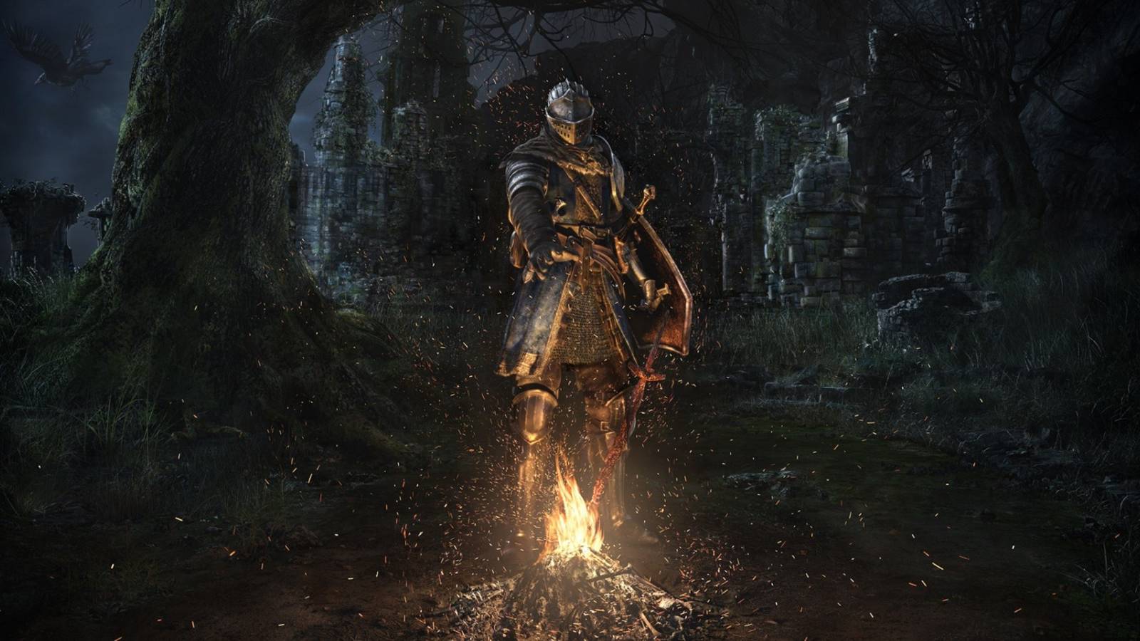 dark souls remastered key art