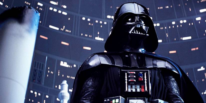 darth vader before approaching his son