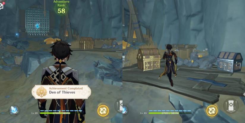 den of thieves achievement in genshin impact