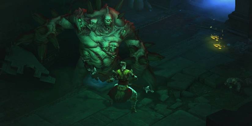 diablo 3 player fighting a demon 
